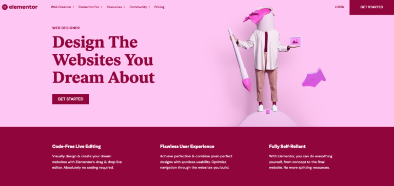 elementor design your dream