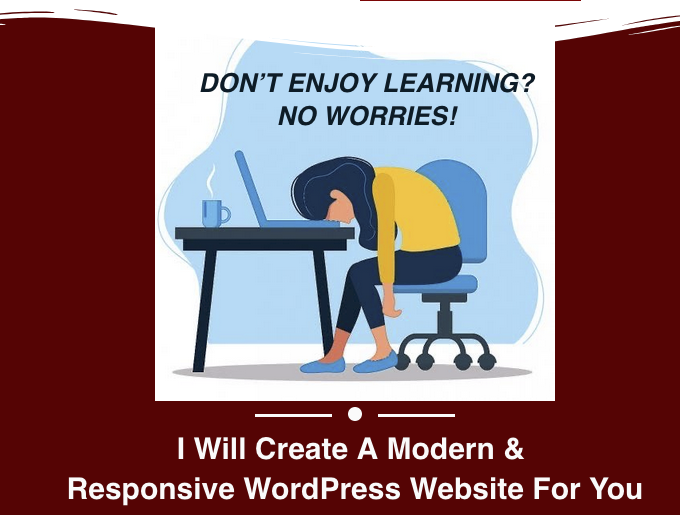 do not want learning-no worries immage