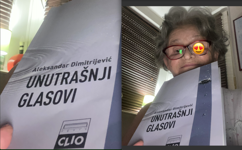 Unutrasnji glasovi, Autor Aleksandar Dimitrijevic, Izdavac Clio